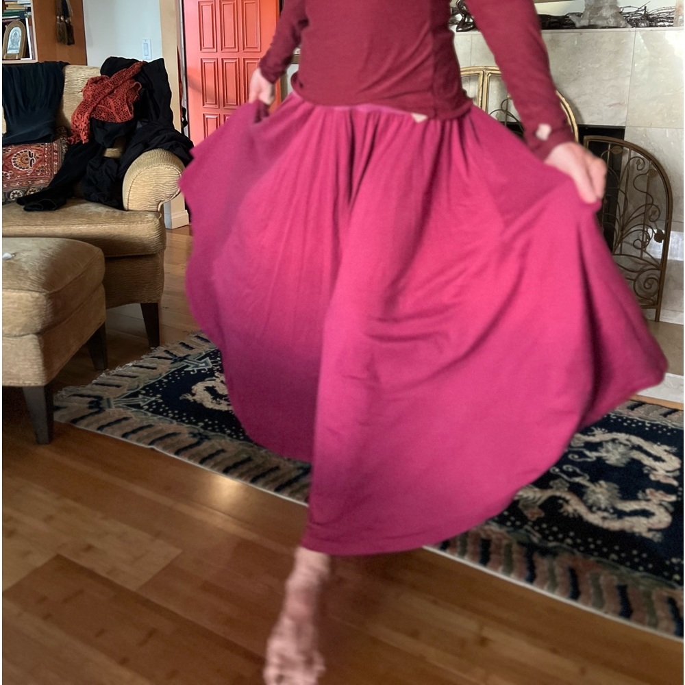 all cotton fun dance skirt